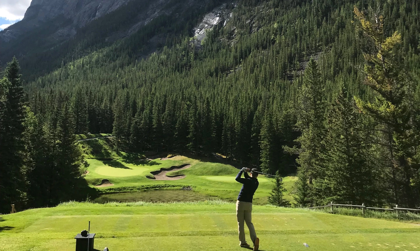 Another view of the golf course